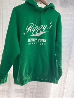 Honky Tonk Nashville Green Hoodie